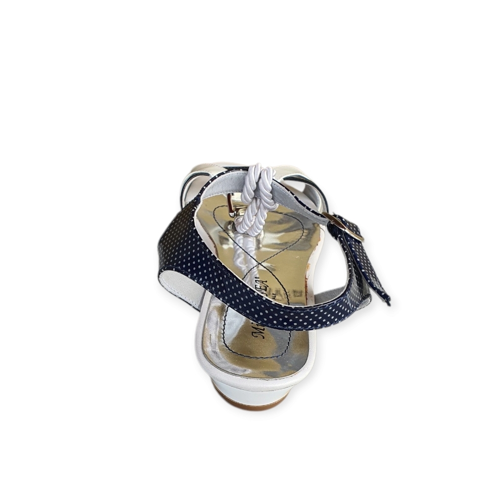 1-791 Blu Bianco Nodo Mare